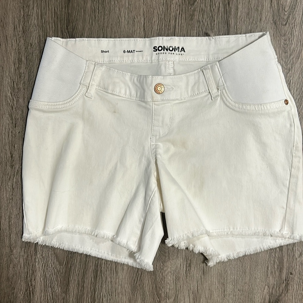 Sonoma maternity shorts